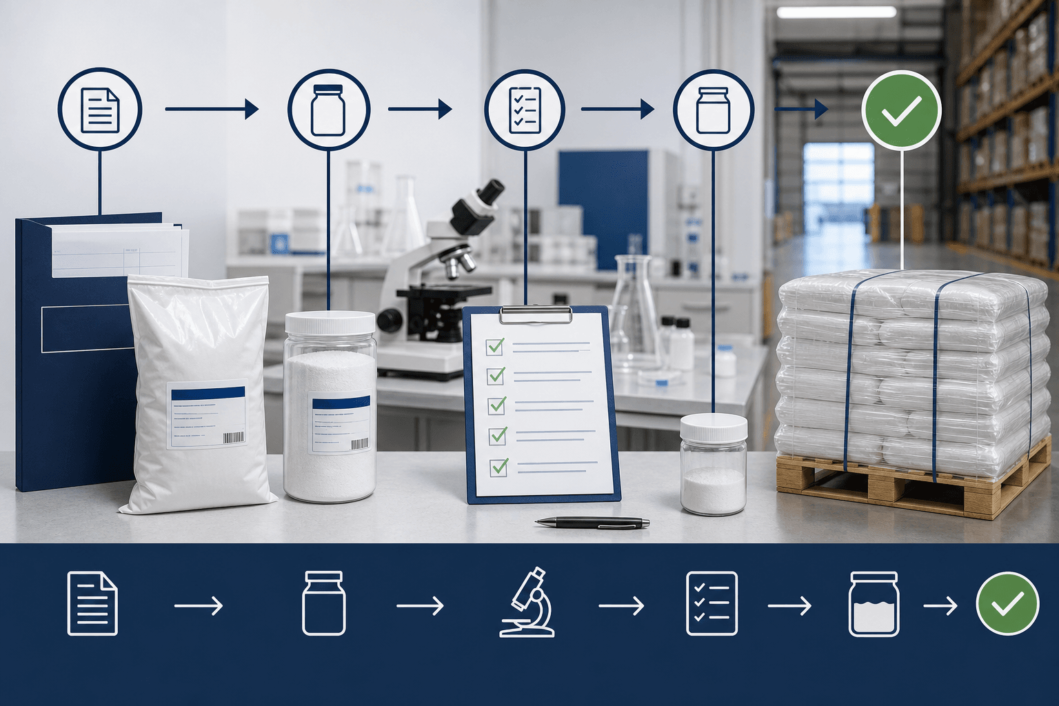 Laboratory sample containers and a quality review document